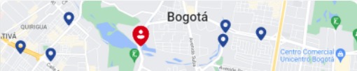 Mapa Bogotá